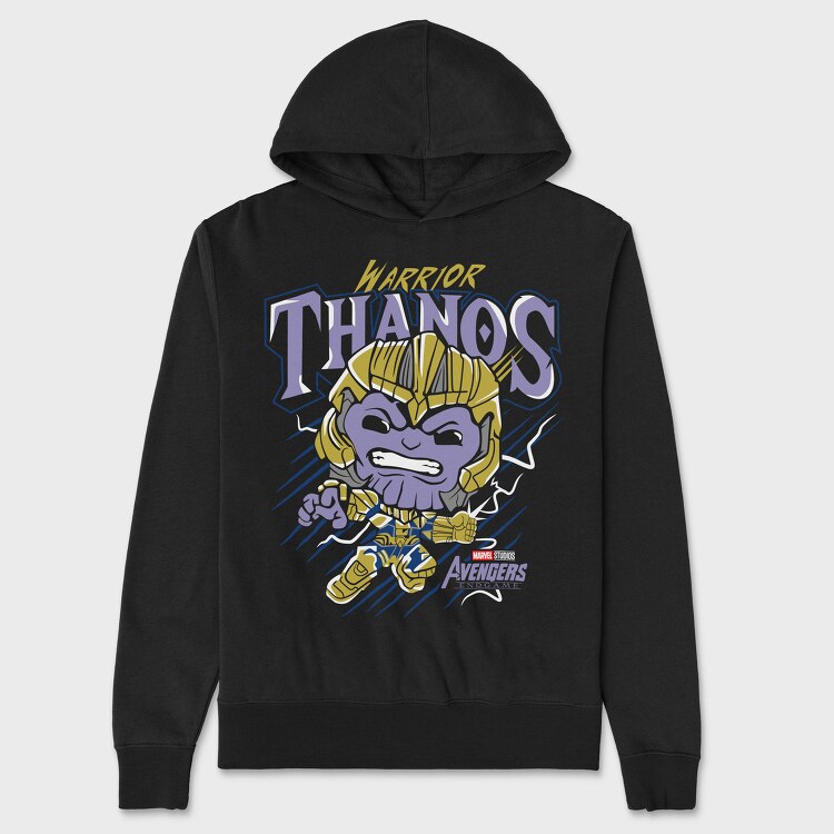 Warrior Thanos Endgame, Hanorac Oversize Barbati (Unisex)