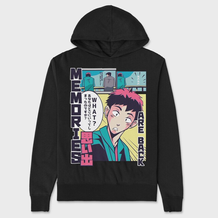 What Memories Are Back, Hanorac Oversize Barbati (Unisex)