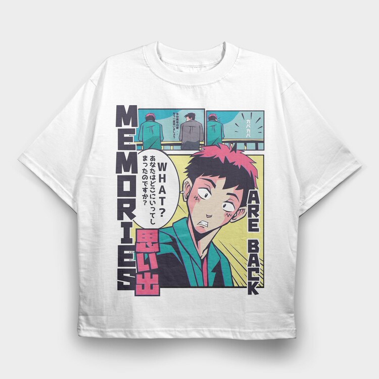 What Memories Are Back, Tricou Oversize Barbati (Unisex)