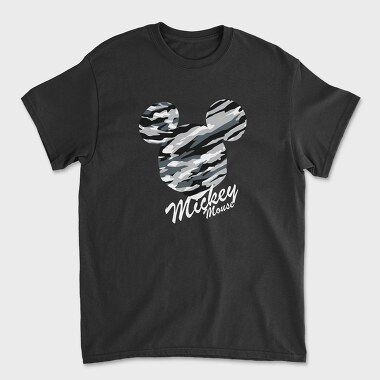 Zebra Mickey Ears, Tricou Barbati (Unisex)