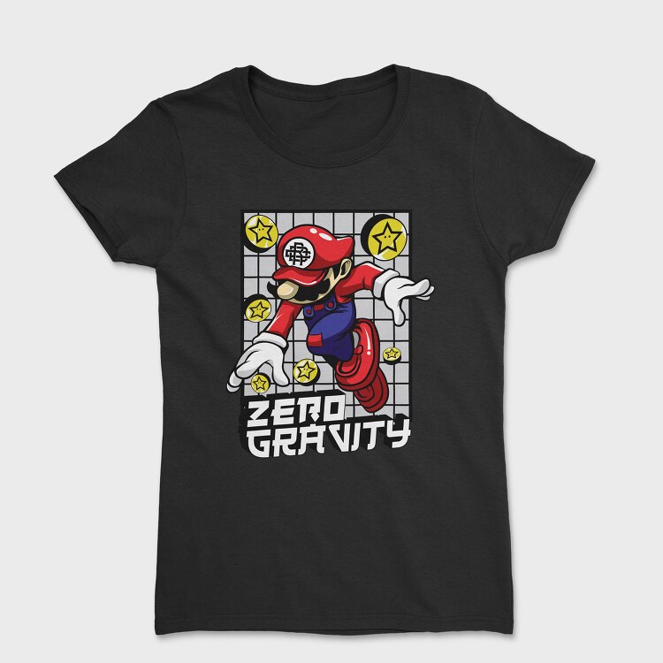 Zero Gravity Mario, Tricou Femei