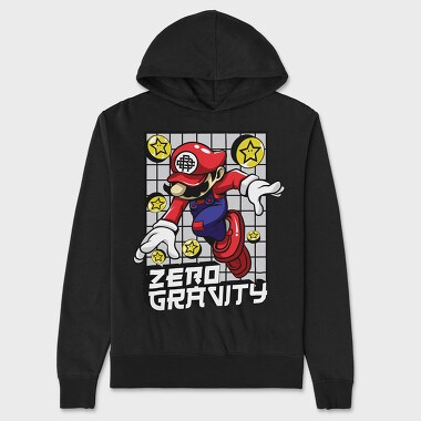 Zero Gravity Mario, Hanorac Oversize Barbati (Unisex)