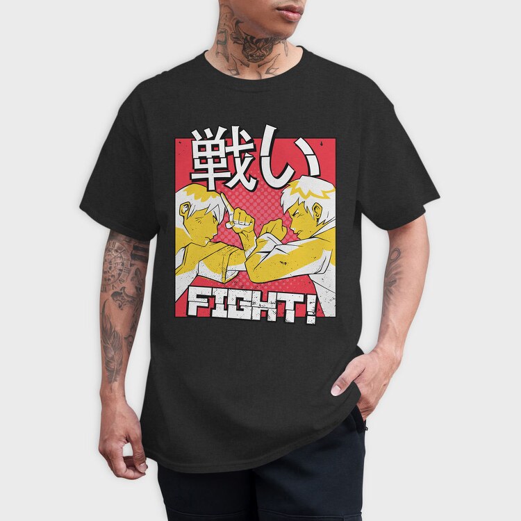 Fighting Spirit, Tricou Barbati (Unisex)