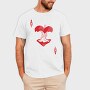 Ace Of Hearts, Tricou Barbati (Unisex)