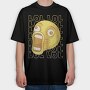 Laughing Emoji Scream, Tricou Oversize Barbati (Unisex)