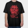Curvy As Hell, Tricou Oversize Barbati (Unisex)