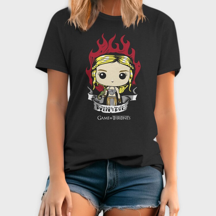 Fire Dragon Chibi, Tricou Barbati (Unisex)