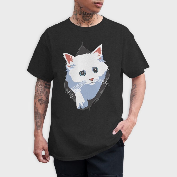 Cat Whiskers Dream, Tricou Barbati (Unisex)