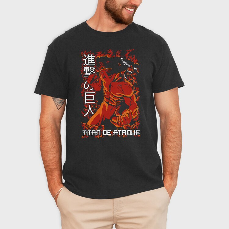 Fire Giant, Tricou Barbati (Unisex)