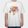 Retro Cartoon, Tricou Oversize Barbati (Unisex)