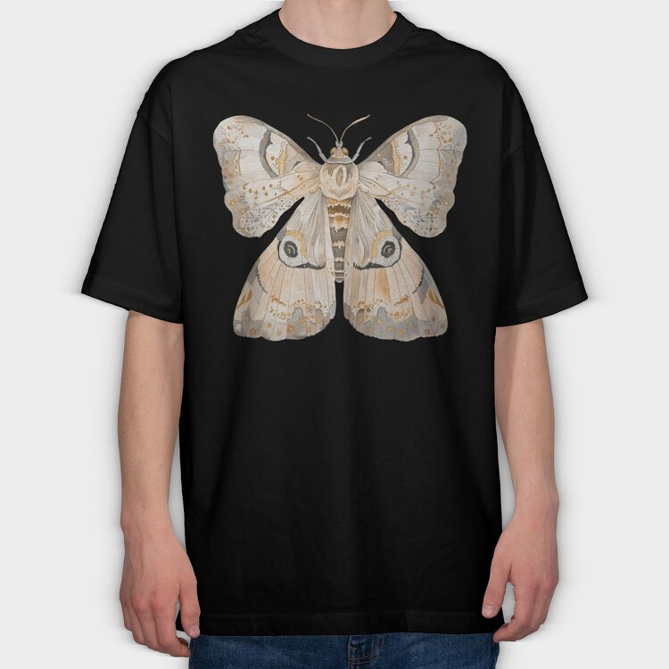 Moth Wings 14, Tricou Oversize Barbati (Unisex)