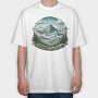 Mountain Adventurer, Tricou Oversize Barbati (Unisex)