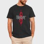 Red X Flame, Tricou Barbati (Unisex)