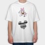 Daisy Duck Mickey Mouse, Tricou Oversize Barbati (Unisex)