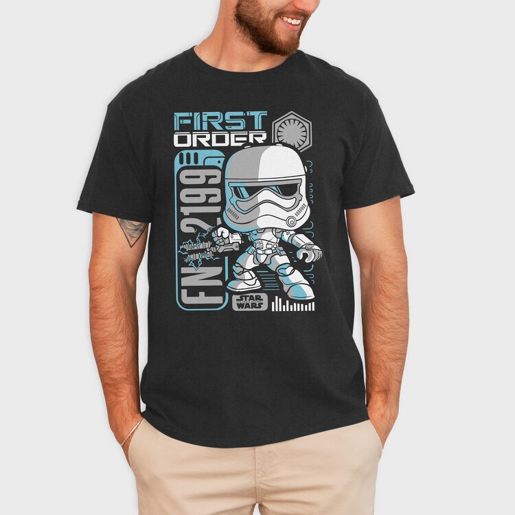 First Stormtrooper, Tricou Barbati (Unisex)