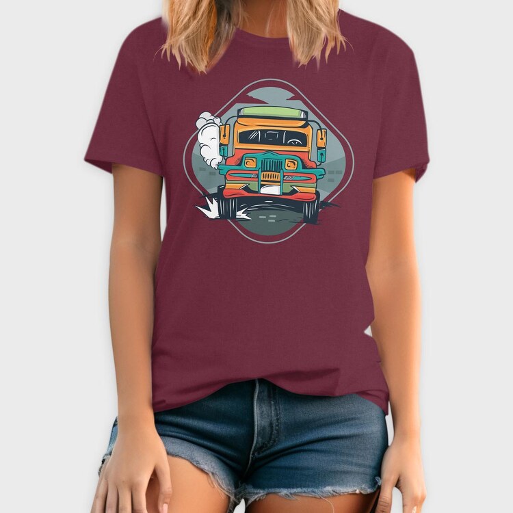 Jeepney, Tricou Barbati (Unisex)