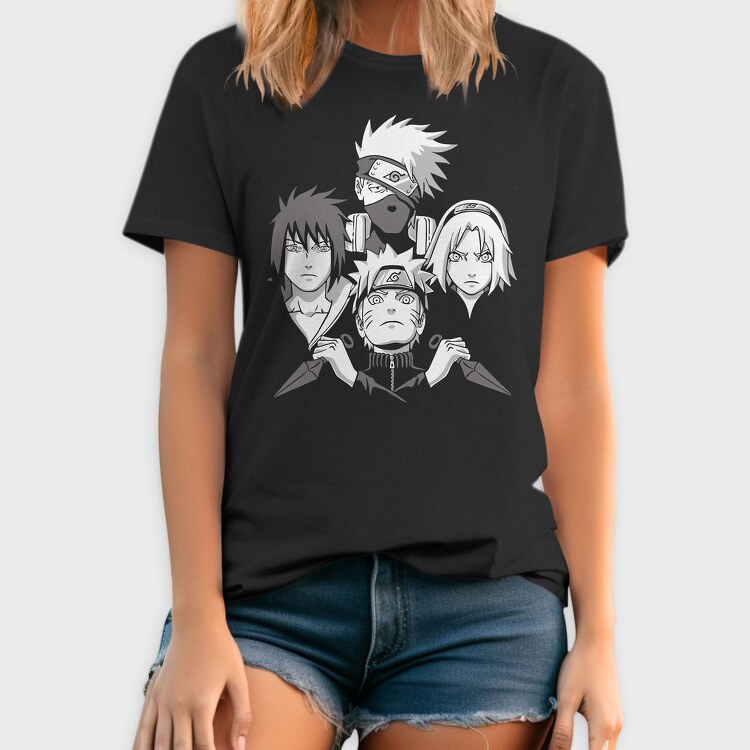 Ninja Trio Shadows, Tricou Barbati (Unisex)