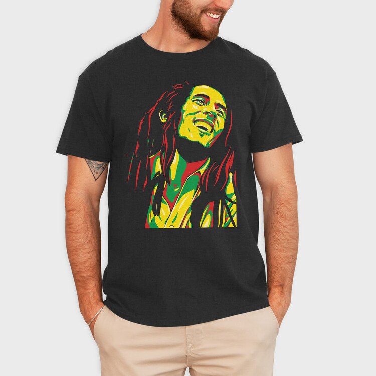Reggae Lion Roar, Tricou Barbati (Unisex)