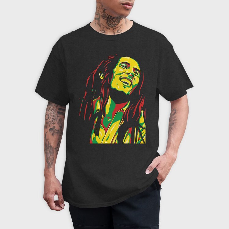 Reggae Lion Roar, Tricou Barbati (Unisex)