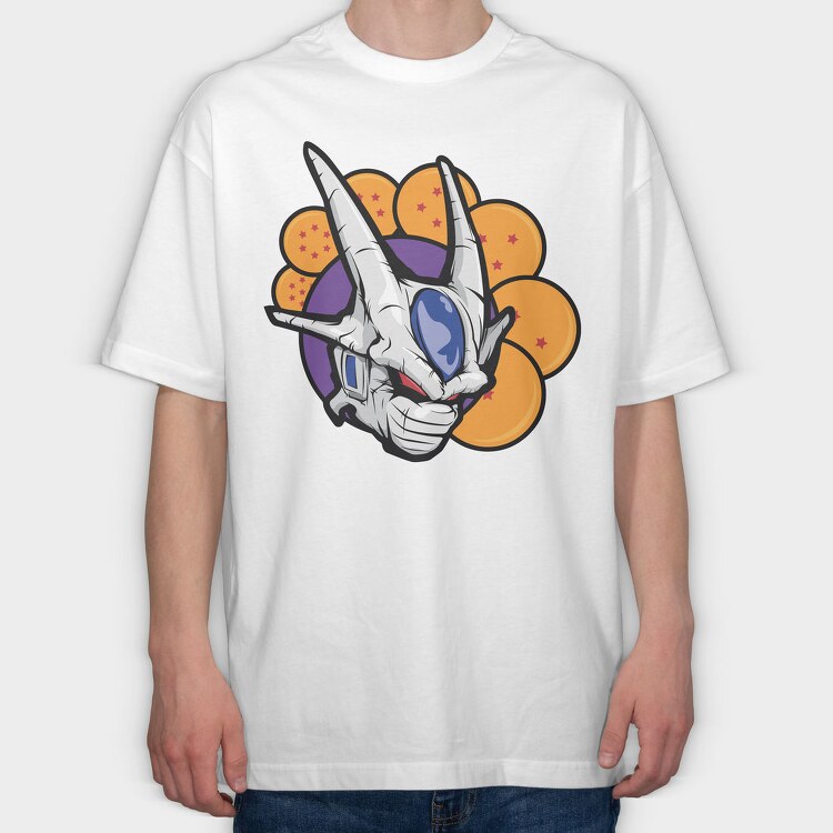 Cyber Dragon, Tricou Oversize Barbati (Unisex)