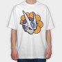 Cyber Dragon, Tricou Oversize Barbati (Unisex)