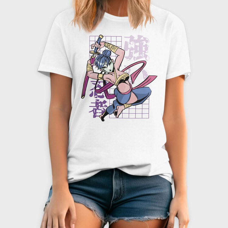 Ninja Warrior Stance, Tricou Barbati (Unisex)