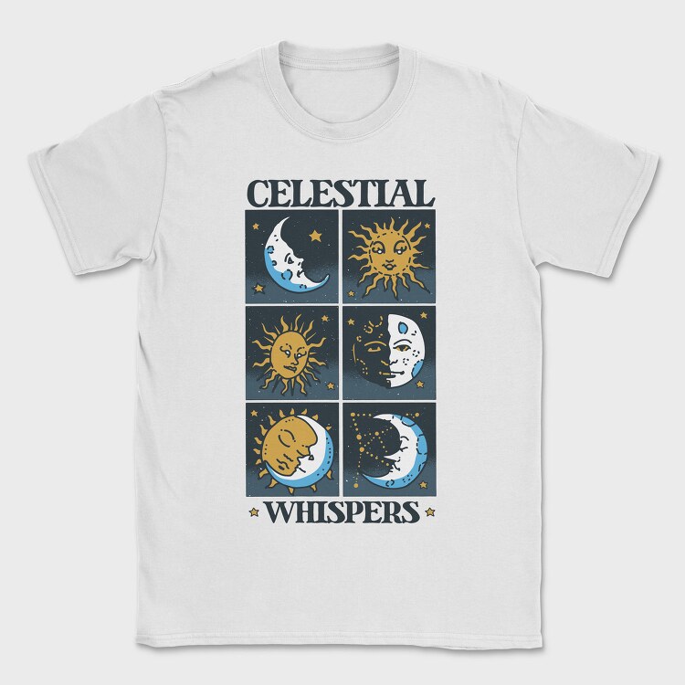 Celestial Elements Whimsigoth, Tricou Barbati (Unisex)