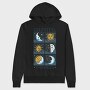 Celestial Elements Whimsigoth, Hanorac Oversize Barbati (Unisex)