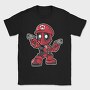 Deadpool Mario, Tricou Barbati (Unisex)
