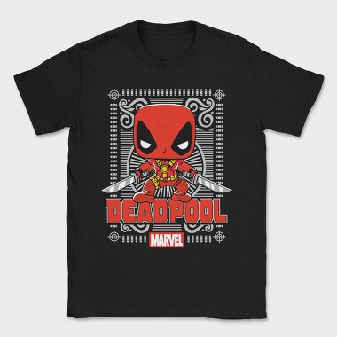 Deadpool Pop Art, Tricou Barbati (Unisex)