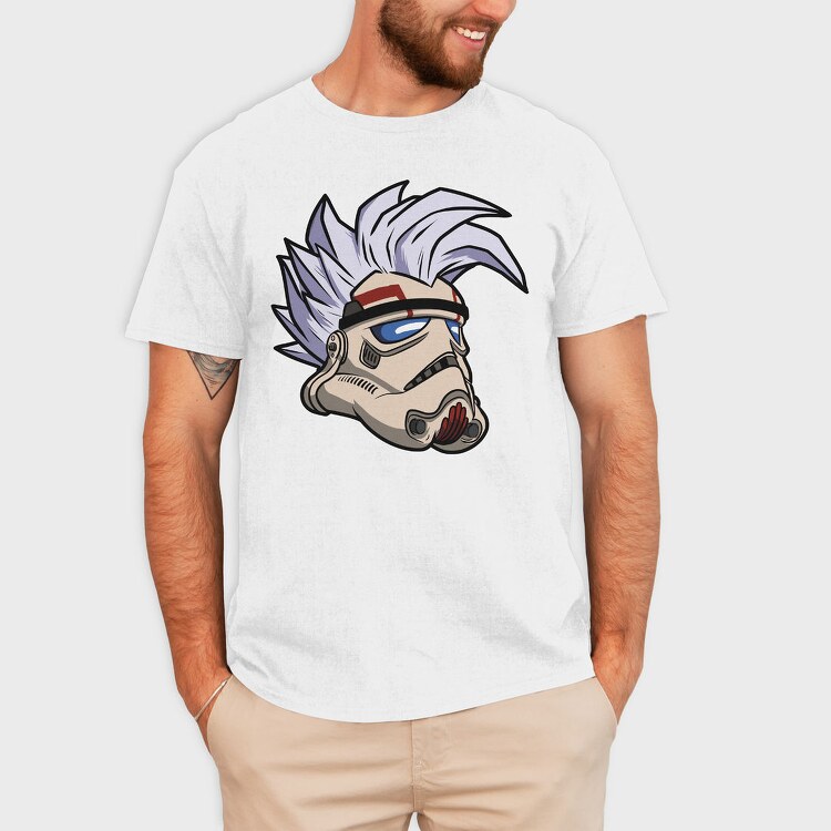 Stormtrooper Spiky, Tricou Barbati (Unisex)