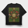 Dragon Dance, Tricou Oversize Barbati (Unisex)