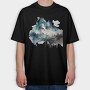 Mountain Explorer Club, Tricou Oversize Barbati (Unisex)