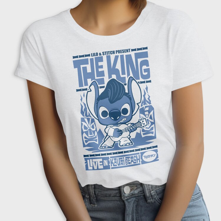 Lilo Stitch King Live, Tricou Femei