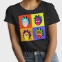 Rick And Morty Pop Art, Tricou Femei