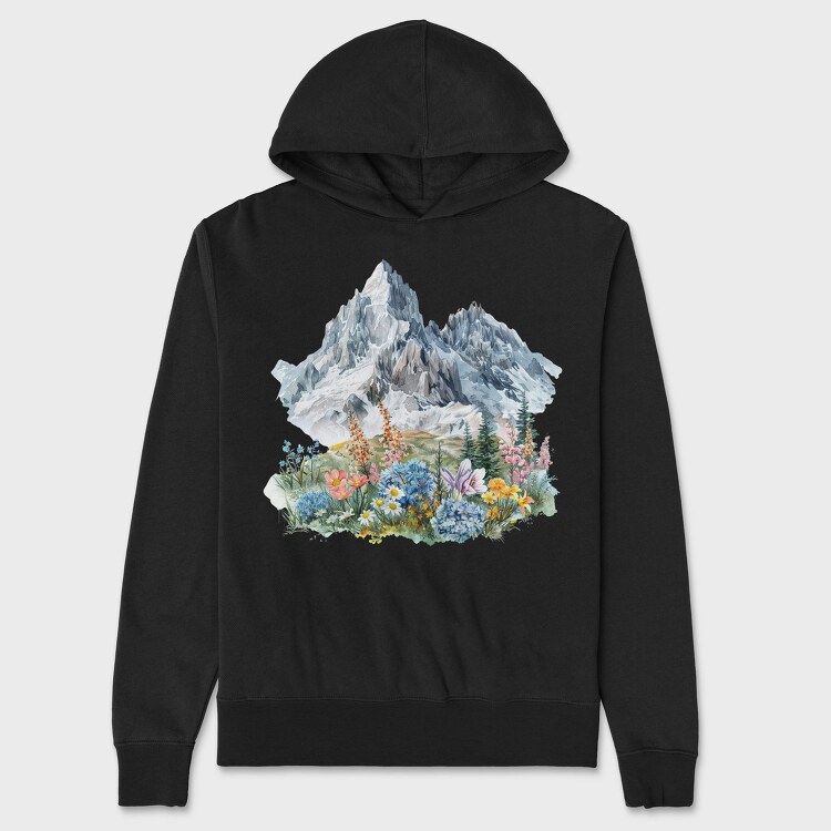 Mountain Flower Festival, Hanorac Oversize Barbati (Unisex)