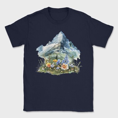 Mountain Flowers Bloom, Tricou Barbati (Unisex)