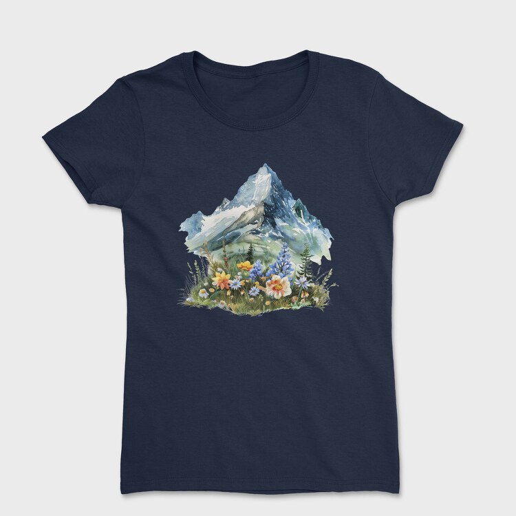 Mountain Flowers Bloom, Tricou Femei