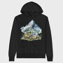 Mountain Flowers Bloom, Hanorac Oversize Barbati (Unisex)