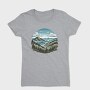 Mountain Forest Clipart, Tricou Femei