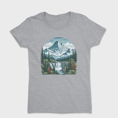 Mountain Forest Falls, Tricou Femei
