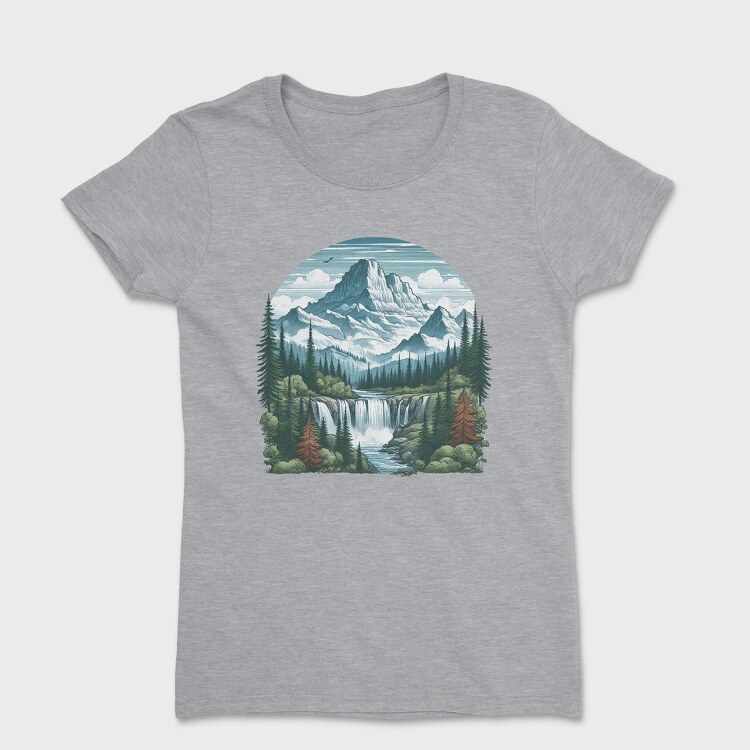 Mountain Forest Falls, Tricou Femei