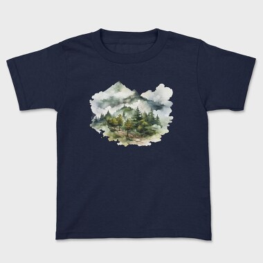 Mountain Forest Path, Tricou Copii