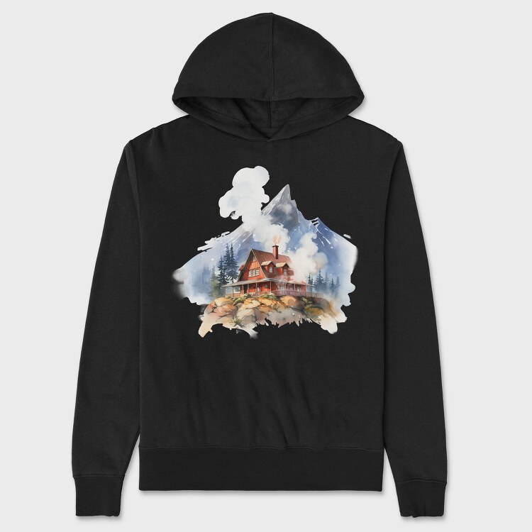 Mountain House Smoke, Hanorac Oversize Barbati (Unisex)