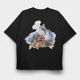 Mountain House Smoke, Tricou Oversize Barbati (Unisex)