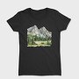Mountain Landscape Clipart, Tricou Femei