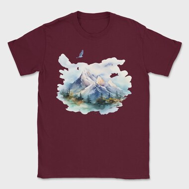 Mountain Peace Club, Tricou Barbati (Unisex)