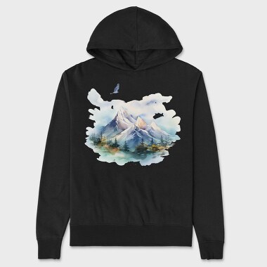 Mountain Peace Club, Hanorac Oversize Barbati (Unisex)