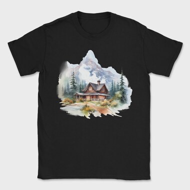 Mountain Peace House, Tricou Barbati (Unisex)