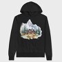 Mountain Peace House, Hanorac Oversize Barbati (Unisex)